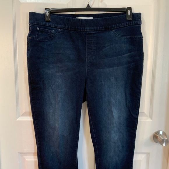 LEVI’S PULL ON SKINNY ELASTIC WAIST JEANS PLUS SIZE 22L - Picture 4 of 10